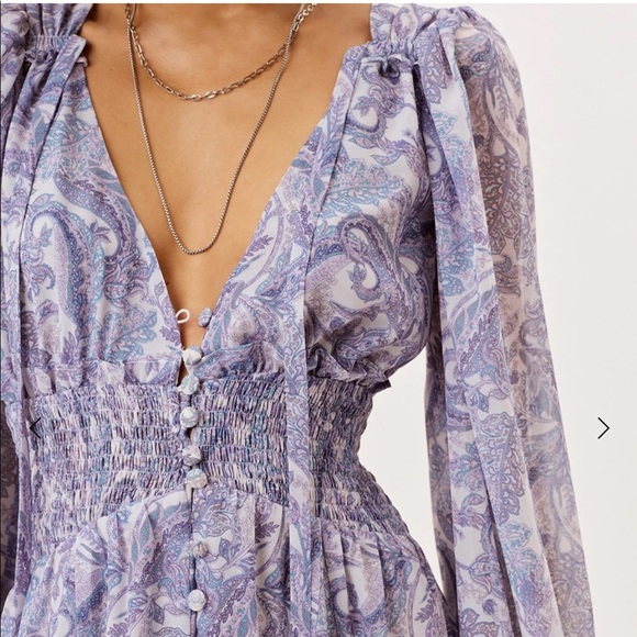 For Love & Lemons Janelle Maxi Dress - Picture 6 of 8